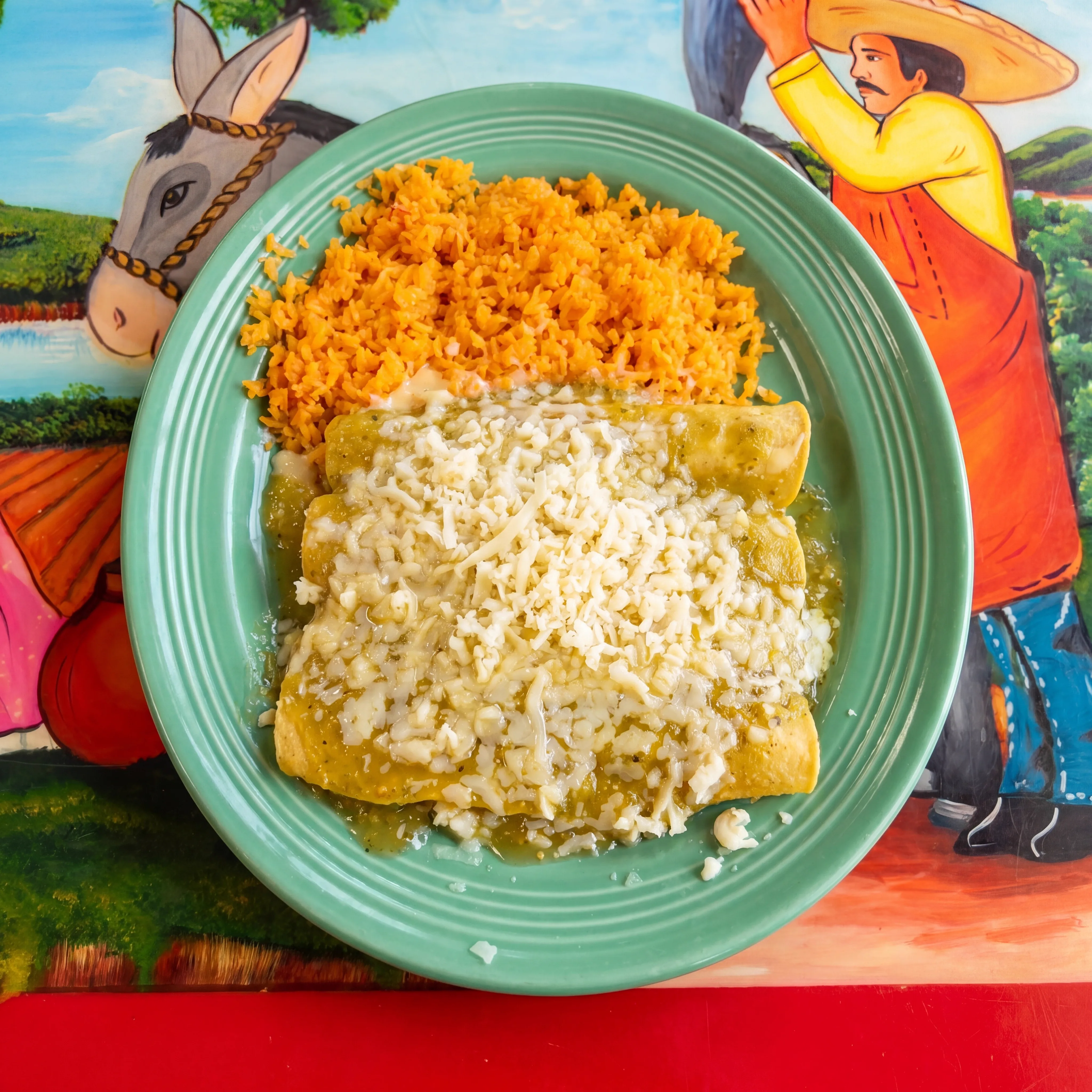 Enchiladas Verdes dish image